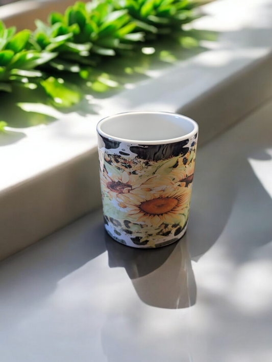 Sunflower 11 oz coffee mug