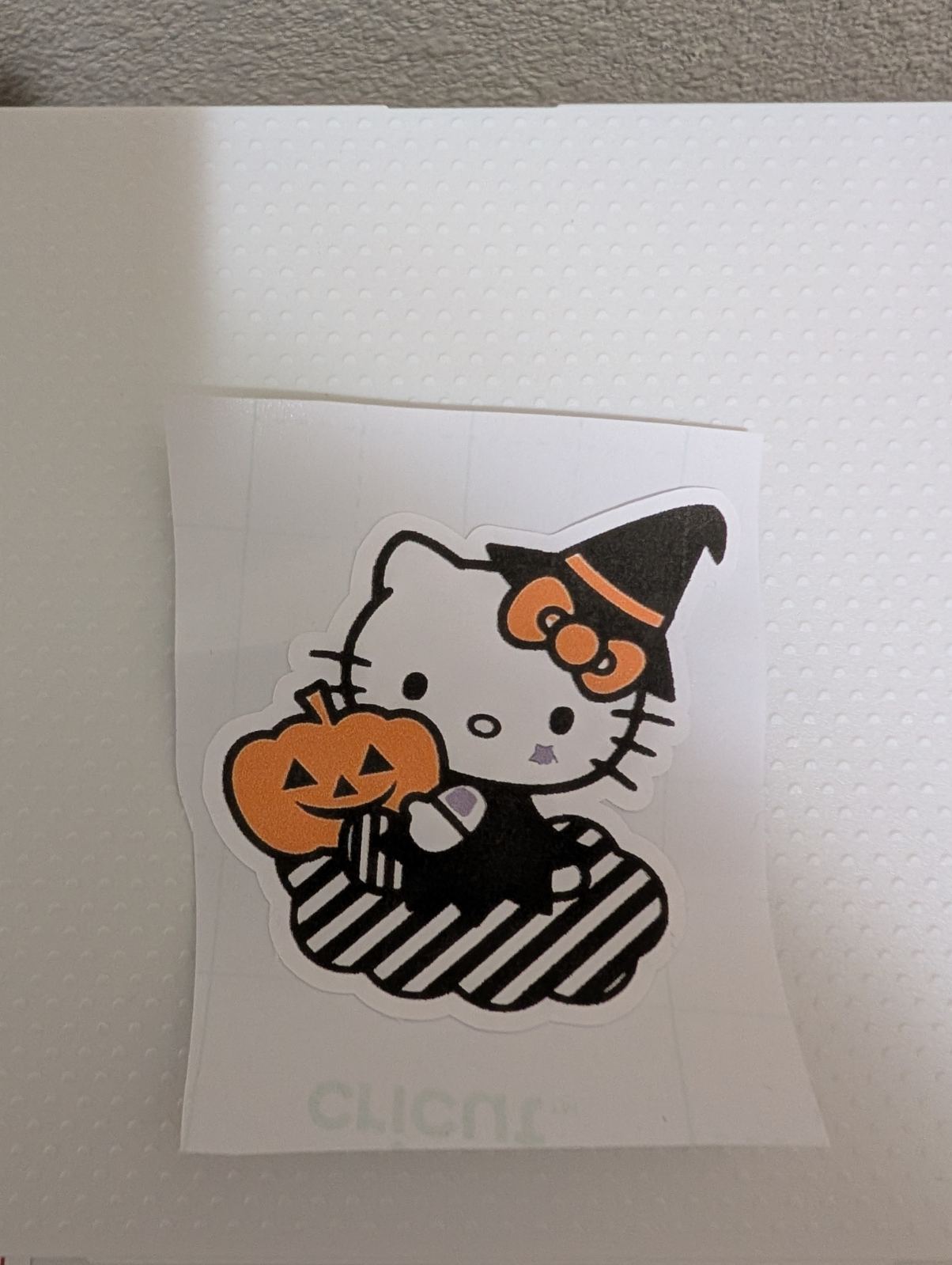 halloween hellokitty sticker